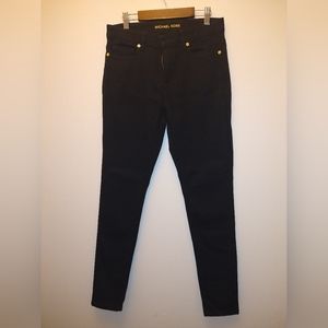 Michael Kors Black Izzy Skinny Jeans